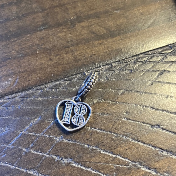 Pandora Jewelry - Pandora Silver 18 Heart Pendant